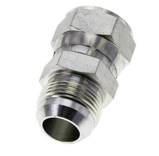 JIC Nipple UN 1-3/16''-12 Male x Female Steel 170bar (2388.5psi)