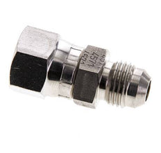JIC Nipple UNF 9/16''-18 Male x Female Stainless Steel 275bar (3863.75psi)