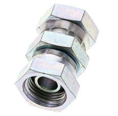 Reducing Straight Connector G1/2'' Female High Pressure Steel 60° Cone 300bar (4215.0psi) Hydraulic