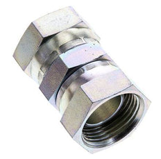 Reducing Straight Connector G1'' Female High Pressure Steel 60° Cone 150bar (2107.5psi) Hydraulic