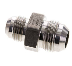 JIC Reducing Double Nipple UNF 7/8''-14 x UN 1-1/16''-12 Stainless Steel 210bar (2950.5psi)