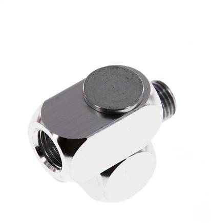 Rotary Joint R1/4'' Female x Male Z-shape Nickel-plated Brass 15bar (210.75psi)