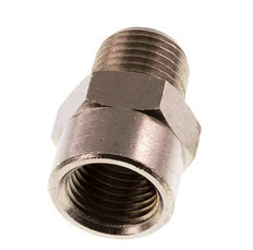 Threaded Extension 1/4'' R Male x Rp Female Nickel-plated Brass 16bar (224.8psi) [5 Pieces]