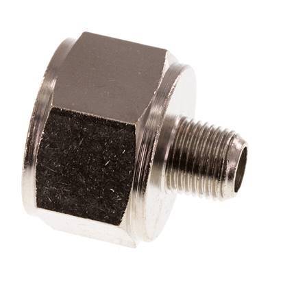 Reducing Adapter R1/8'' Male x Rp1/2'' Female Nickel-plated Brass 16bar (224.8psi) [2 Pieces]