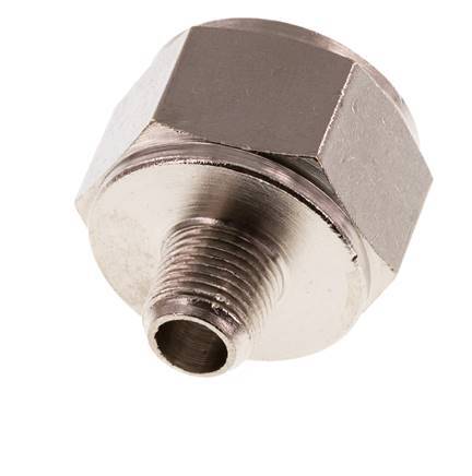 Reducing Adapter R1/8'' Male x Rp1/2'' Female Nickel-plated Brass 16bar (224.8psi) [2 Pieces]