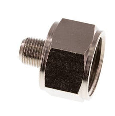 Reducing Adapter R1/8'' Male x Rp1/2'' Female Nickel-plated Brass 16bar (224.8psi) [2 Pieces]