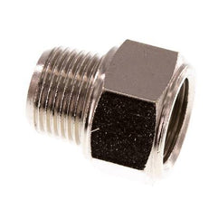 Threaded Extension 3/8'' R Male x Rp Female Nickel-plated Brass 16bar (224.8psi) [2 Pieces]