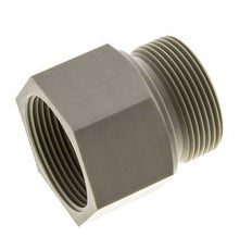 Threaded Extension G1 1/2'' Male x Female Polypropylene (pp) 10bar (140.5psi) FDA 55mm Hex
