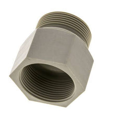 Threaded Extension G1 1/2'' Male x Female Polypropylene (pp) 10bar (140.5psi) FDA 55mm Hex