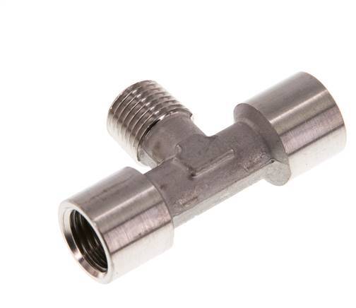 Tee Fitting G1/4'' Female x R1/4'' Male Stainless steel 150bar (2107.5psi)