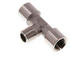 Tee Fitting G1/4'' Female x R1/4'' Male Stainless steel 150bar (2107.5psi)