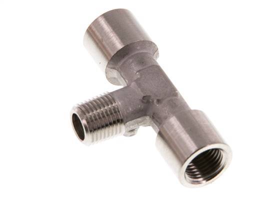Tee Fitting G1/8'' Female x R1/8'' Male Stainless steel 150bar (2107.5psi)
