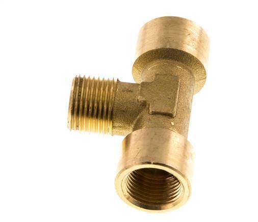 Tee Fitting G3/8'' Female x R3/8'' Male Brass 16bar (224.8psi) [2 Pieces]
