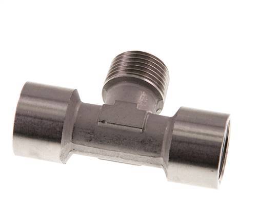 Tee Fitting G1/2'' Female x R1/2'' Male Stainless steel 150bar (2107.5psi)