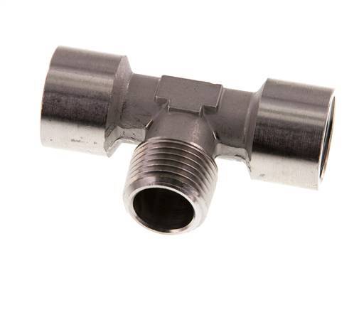 Tee Fitting G1/2'' Female x R1/2'' Male Stainless steel 150bar (2107.5psi)