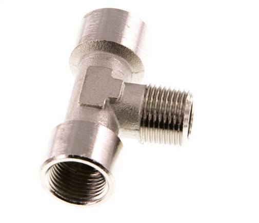 Tee Fitting G3/8'' Female x R3/8'' Male Nickel-plated Brass 16bar (224.8psi)