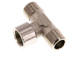Tee Fitting R3/8'' Male x G3/8'' Female Nickel-plated Brass 16bar (224.8psi)