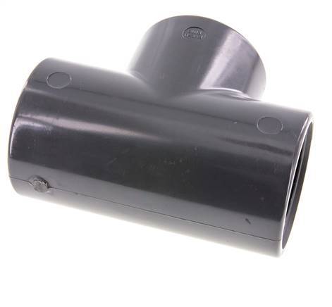Tee Fitting Rp2 1/2'' Pvc-u EN 1452-3 16bar (224.8psi)