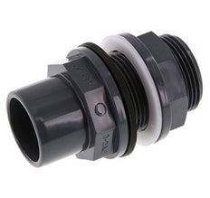 PVC Bulkhead Fitting Socket 32x40mm
