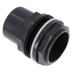 PVC Bulkhead Fitting Socket 75x90mm