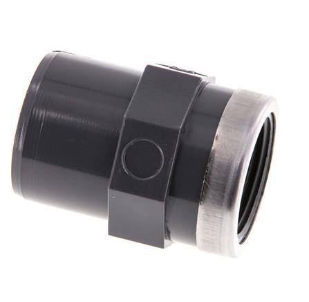 PVC Fitting Male Socket 32mm x Female Rp 3/4'' [2 Pieces]