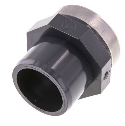 PVC Fitting Male Socket 50mm x Female Rp 1-1/2''