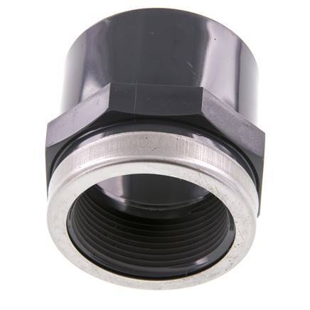 PVC Fitting Female Socket 50mm x Female Rp 1-1/2''