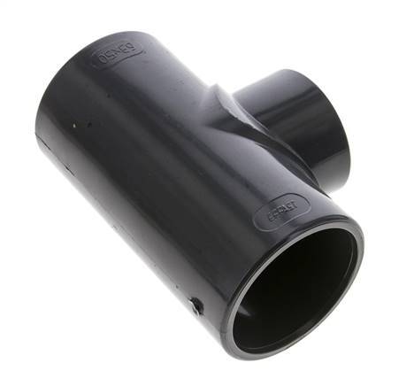 PVC Reducing Tee Fitting Socket 63 to 50mm