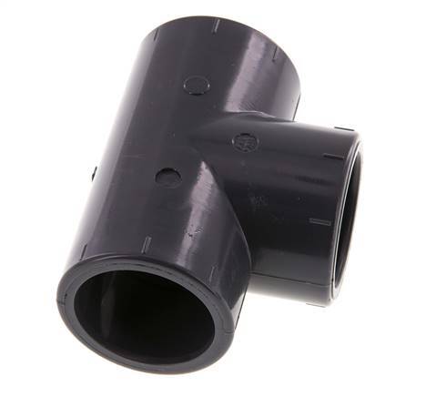 PVC Tee Fitting Socket 32x42mm [2 Pieces]