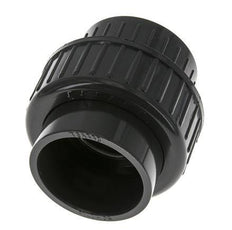 PVC Union Fitting Female Socket 50mm x Female Rp 1-1/2'' FKM