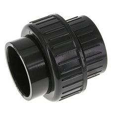 PVC Union Fitting Female Socket 50mm x Female Rp 1-1/2'' FKM