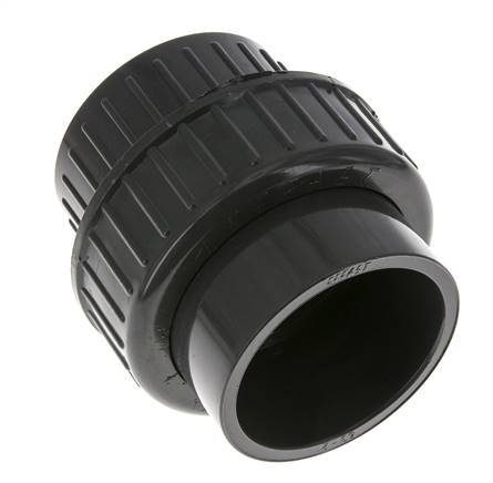 PVC Union Fitting Female Socket 63mm x Female Rp 2'' FKM
