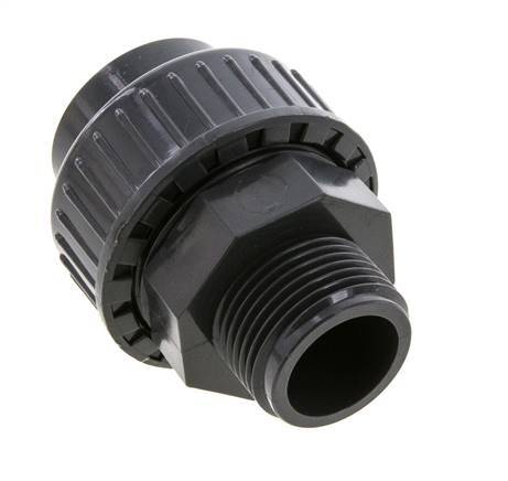PVC Union Fitting Female Socket 32mm x Male R 1'' FKM