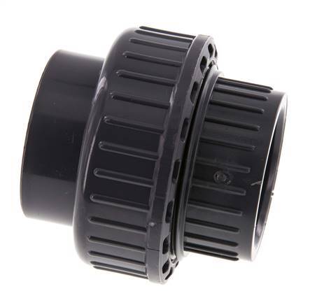 PVC Union Fitting Socket 40x75mm EPDM