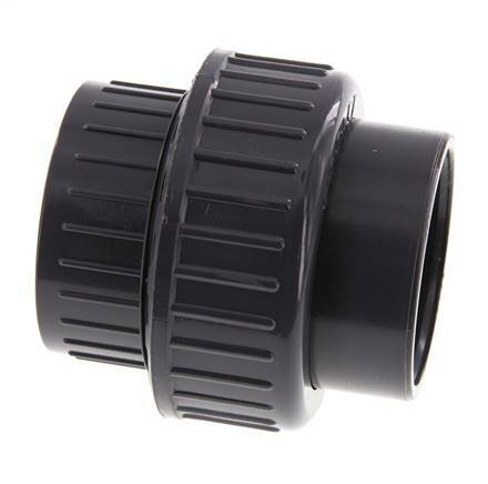 PVC Union Fitting Socket 50x81mm EPDM