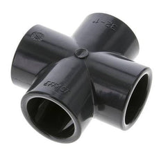 PVC Cross Fitting Socket 32x42mm
