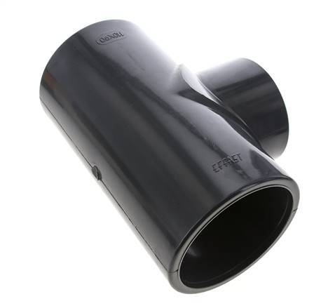 PVC Reducing Tee Fitting Socket 110 to 90mm