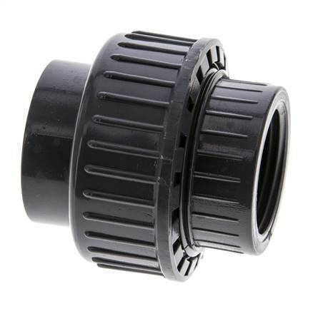 PVC Union Fitting Female Rp 1'' FKM