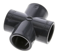 PVC Cross Fitting Socket 25x34mm