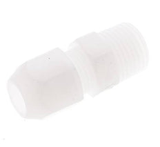 8x10mm & R1/4'' PP Elbow Hose Fitting with Male Threads 10bar/145psi [2 Pieces]