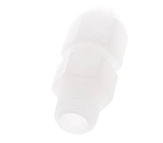 4x6mm & R1/4'' PP Elbow Hose Fitting with Male Threads 10bar/145psi [2 Pieces]