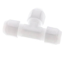 2x4mm PVDF T-Shape Hose Fitting 10bar/145psi