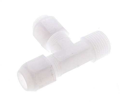 4x6mm PP T-Shape Hose Fitting 10bar/145psi