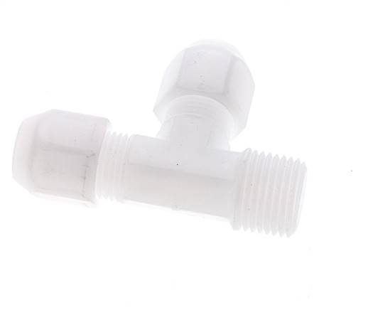 4x6mm PP T-Shape Hose Fitting 10bar/145psi