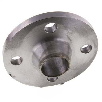 Welding Neck Flange DN100-PN16 114.3mm Black Steel DIN 2633 And EN 1092-1 (Type 11)