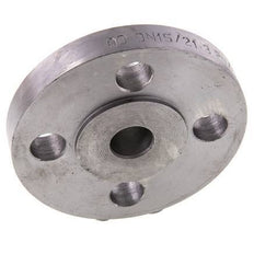 Welding Neck Flange DN15-PN40 21.3mm Black Steel DIN 2635 And EN 1092-1 (Type 11)