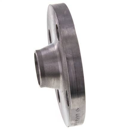 Welding Neck Flange DN80-PN40 88.9mm Black Steel DIN 2635 And EN 1092-1 (Type 11)