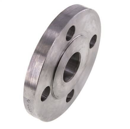 Welding Neck Flange DN40-PN40 48.3mm Black Steel DIN 2635 And EN 1092-1 (Type 11)