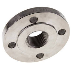 Threaded Flange DN25-PN6 Rp 1'' Stainless Steel 1.4571 DIN 2565 And EN 1092-1 (Type 13)