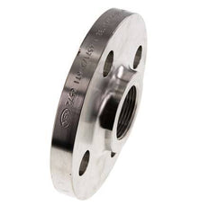 Threaded Flange DN20-PN16 (EN) Rp 3/4'' Stainless Steel 1.4571 EN 1092-1 (type 13)